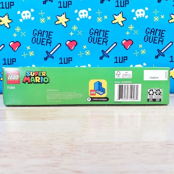 Lego Super Mario WHOMPS LAVA TROUBLE [ 71364 ] 2020 Building Game (133 pcs) - Picture 7 of 10